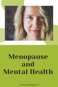 Menopause and Mental Health - pinnable image