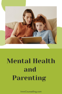 Mental Health and Parenting | Pinnable image